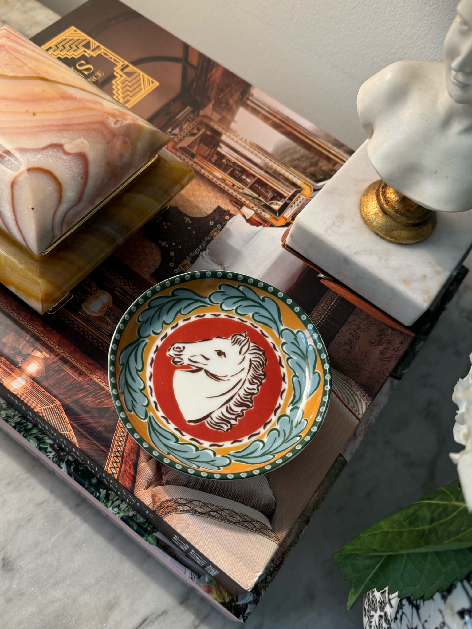 $4 trinket dish with Hermes vibes! 

#LTKHome