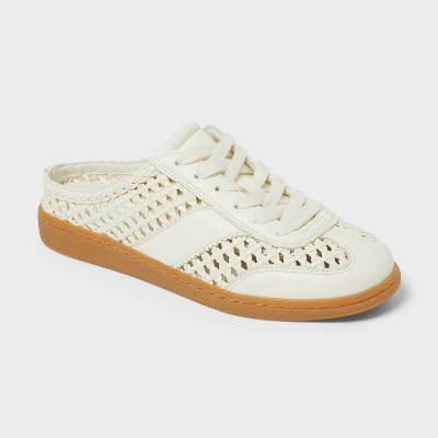 Women’s Lina Sneakers with Memory Foam Insole - Universal Thread™ Cream 6.5 | Target