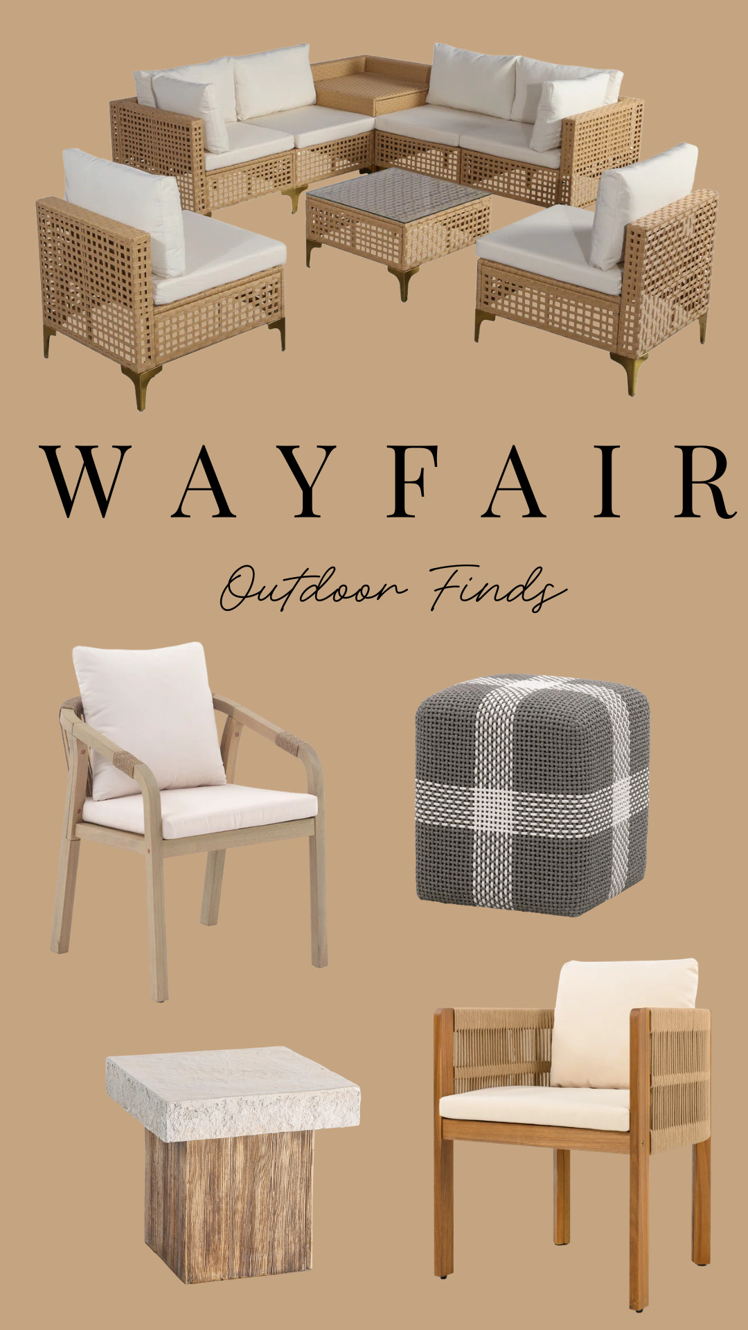 We are loving these outdoor furniture finds from Wayfair!

outdoor furniture, outdoor home decor #Wayfair 

 #LTKHome #LTKSaleAlert