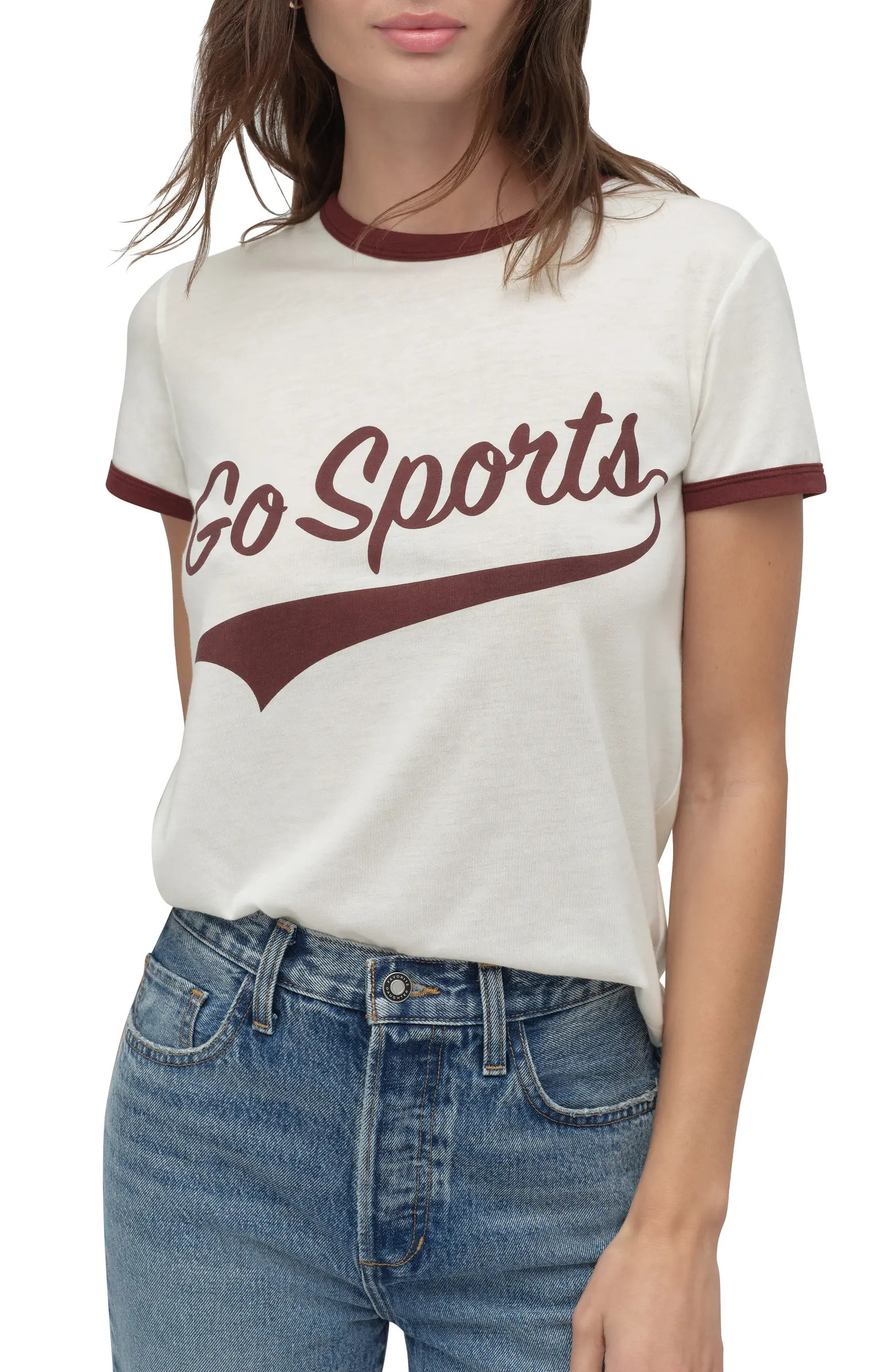 The Go Sports Graphic Ringer T-Shirt | Nordstrom