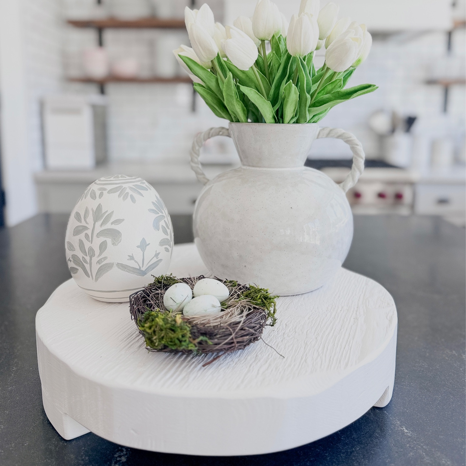 Spring decor in the kitchen 

#LTKfindsunder100 #LTKSeasonal #LTKhome
