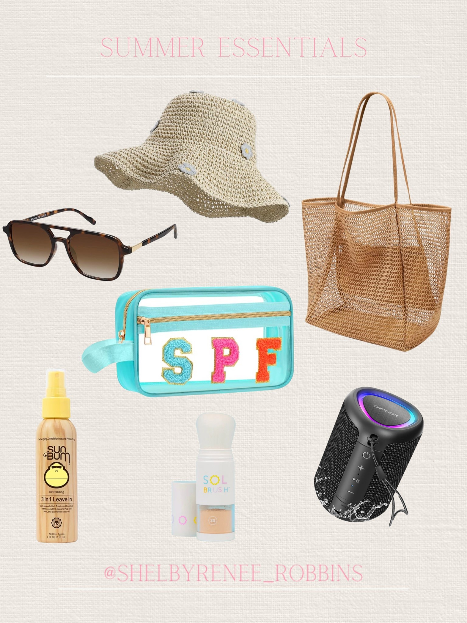 Summer essentials, pool hat, Amazon sun glasses, spf bag, beach tote bag, pool speaker, waterproof speaker, best sunscreenn

#LTKSeasonal #LTKTravel #LTKStyleTip