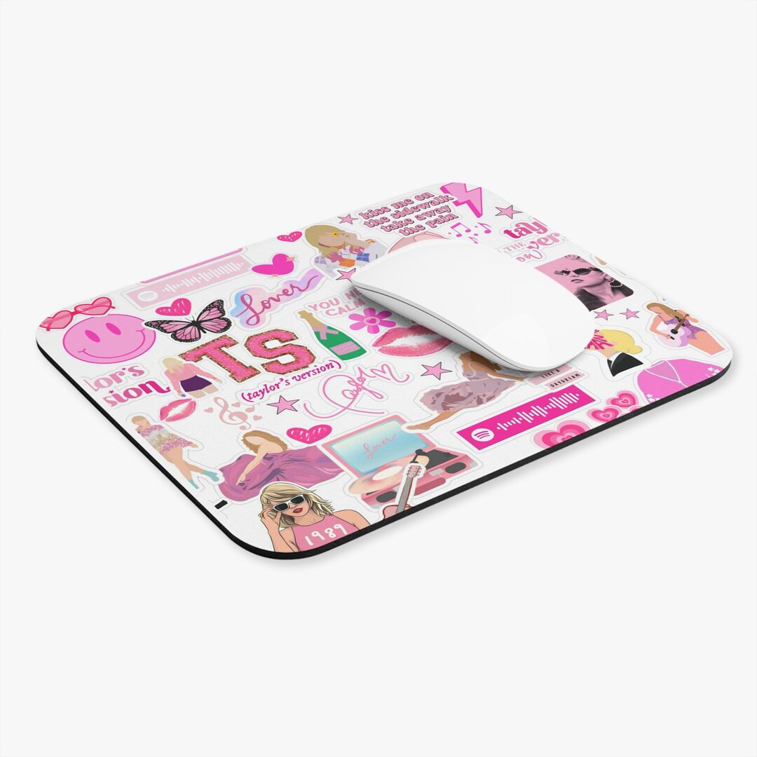 Eras Tour Inspired Mouse Pad Desk Gift Personalized Darling Taylor Mouse Pad, Taylor Art Design M... | Etsy (US)