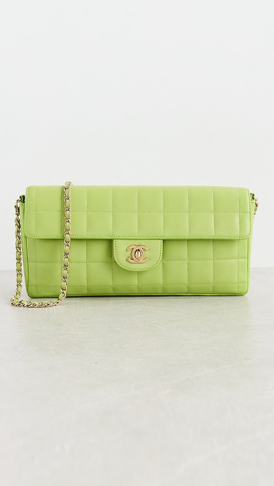 Chanel Lambskin Chocolate Bar East West Bag | Shopbop