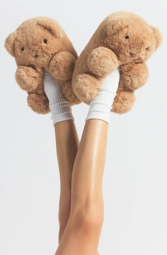 SKIMS Teddy Bear Slipper (Women) | Nordstrom | Nordstrom