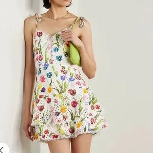 Alice& Olivia Rosette tulips dress new with tags 6 s/m | Poshmark