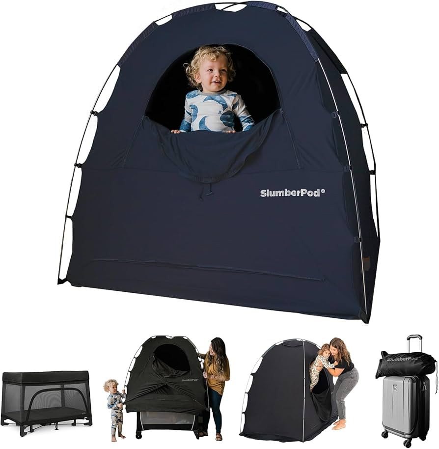 SlumberPod The Original Blackout Sleep Tent Travel Essential for Babies and Toddlers, Mini Crib a... | Amazon (US)