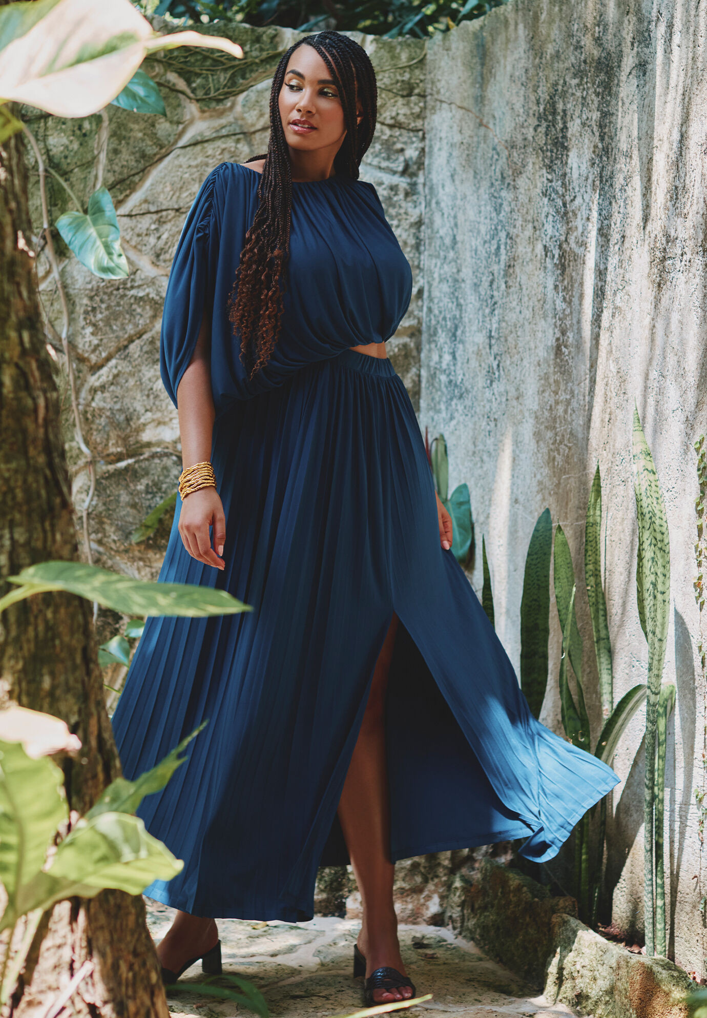 Asymmetrical Maxi Dress | Eloquii
