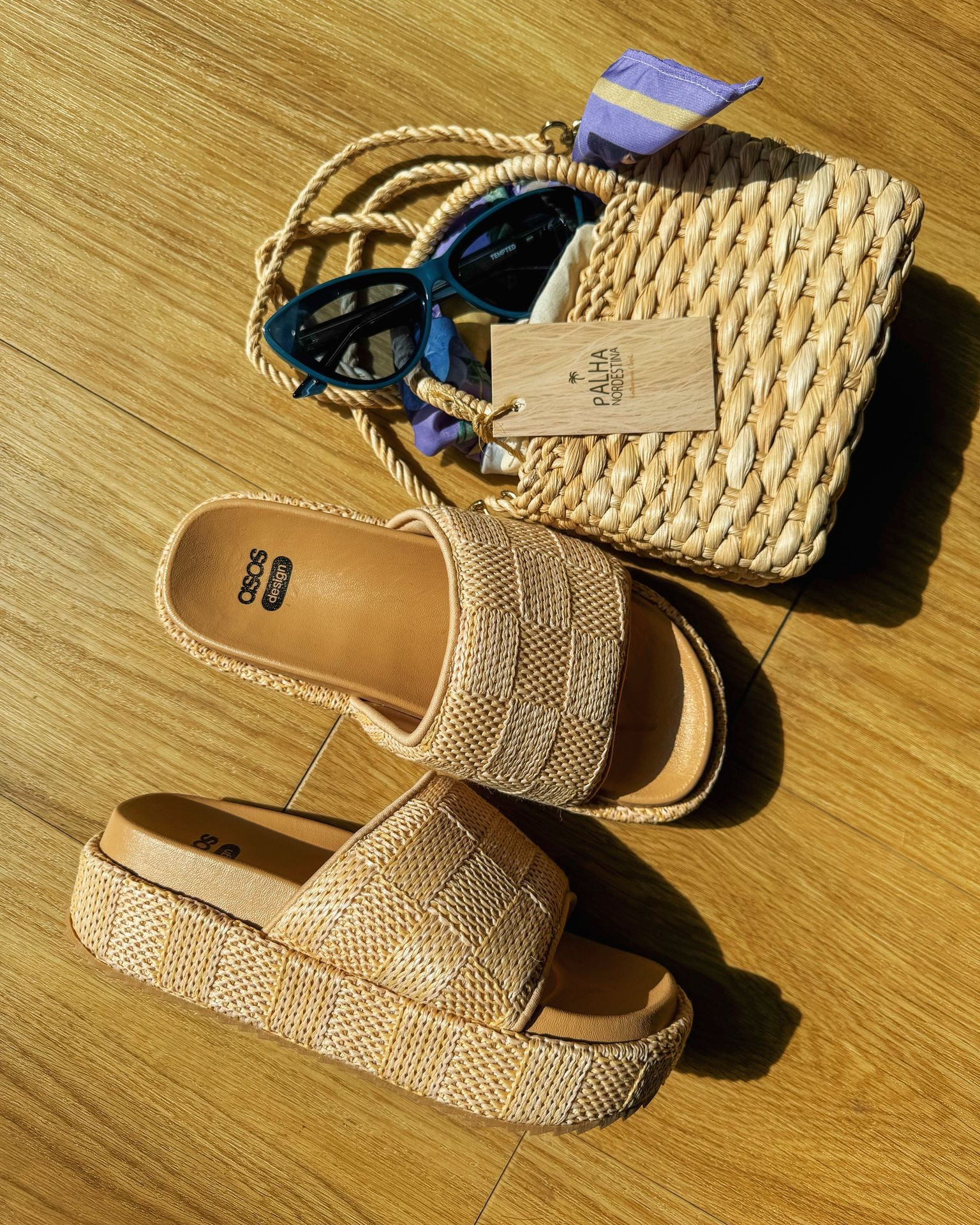 Holiday prep! New-in for my upcoming birthday trip to Mexico 🇲🇽 

ASOS flat form mules, Quay teal cat eye sunglasses, Palha Nordestina straw woven bag, beach bag, holiday, sandals, beach day, pool day

#LTKtravel #LTKuk #LTKsummer