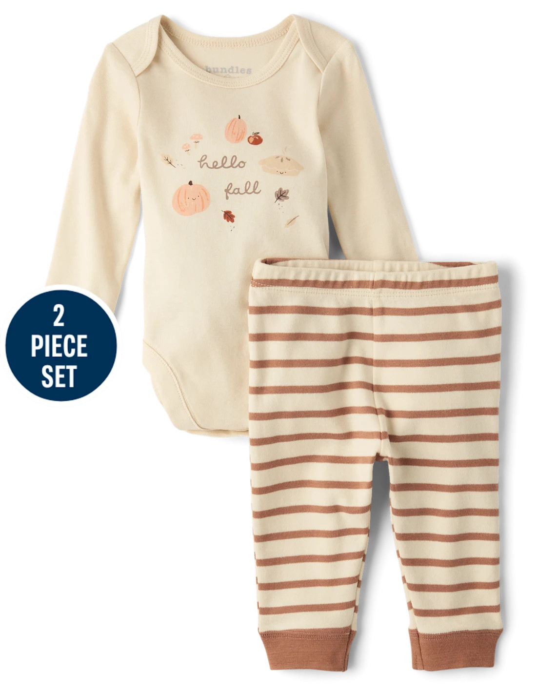Baby Fall 2-Piece Playwear Set - brown | The Children's Place
