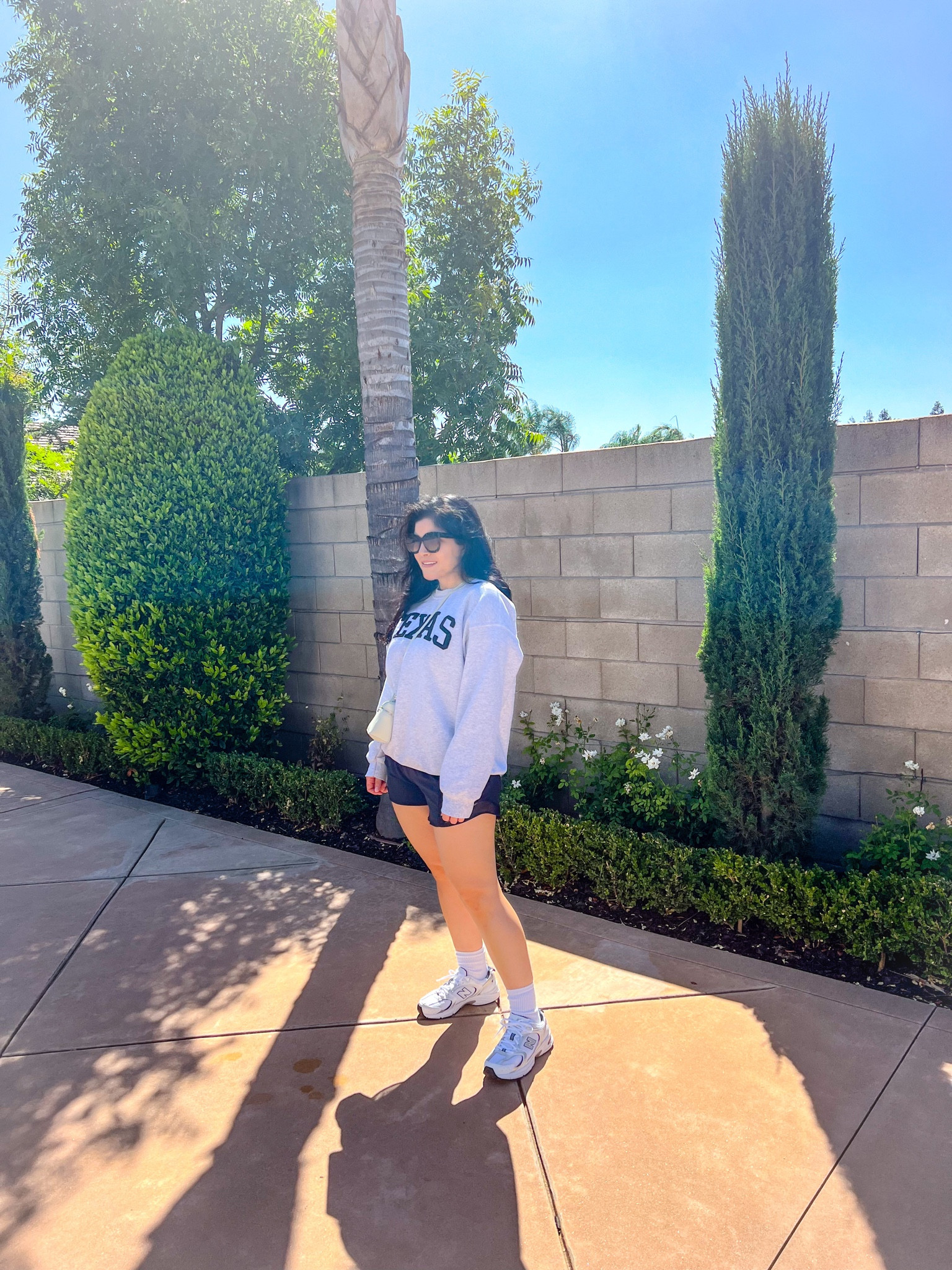 Sundays ☀️ ☕️ 

Loro piana bag, new balance 530, new balance sneakers, shorts, sweatshirt, Texas sweatshirt, lounge outfit 

#LTKunder100 #LTKunder50 #LTKFind