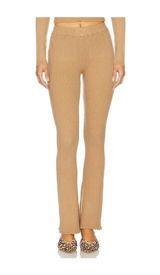 X Bella Hadid Texas Ribbed Knit Pant | Revolve Clothing (Global)