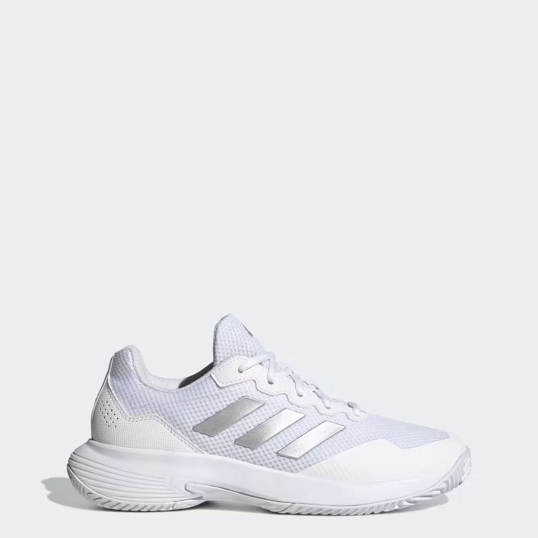 adidas Gamecourt 2.0 Tennis Shoes Cloud White 5.5 Womens | adidas (US)