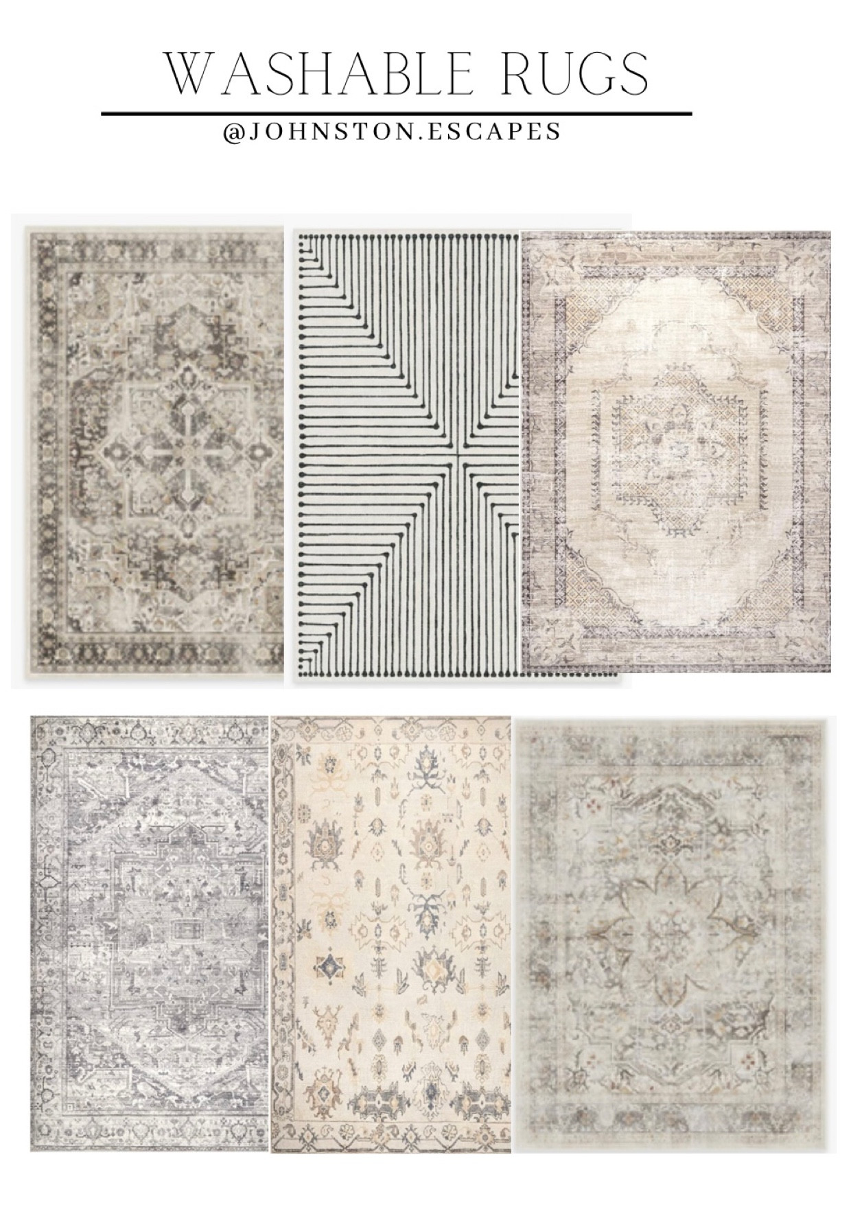 Sharing some of my favorite washable rugs! I have several around my house and Airbnb properties and love them!!

#LTKSale #LTKFind #LTKhome