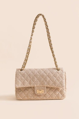 Sophie Quilted Chain Link Handbag - francesca's | Francesca's