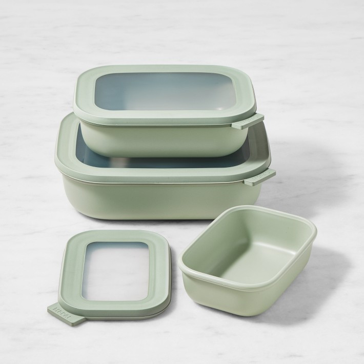 Mepal Rectangular Nested Food Storage Containers, 6-Piece Set | Williams-Sonoma
