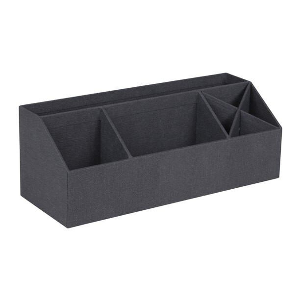 OUI x BIGSO ELISA DESKTOP ORGANIZER, CHARCOAL | Indigo (CA)