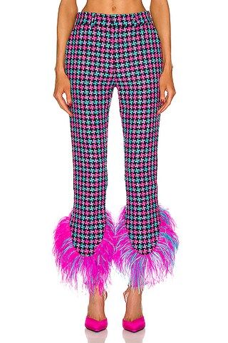 Feather Trim Pant | FWRD 