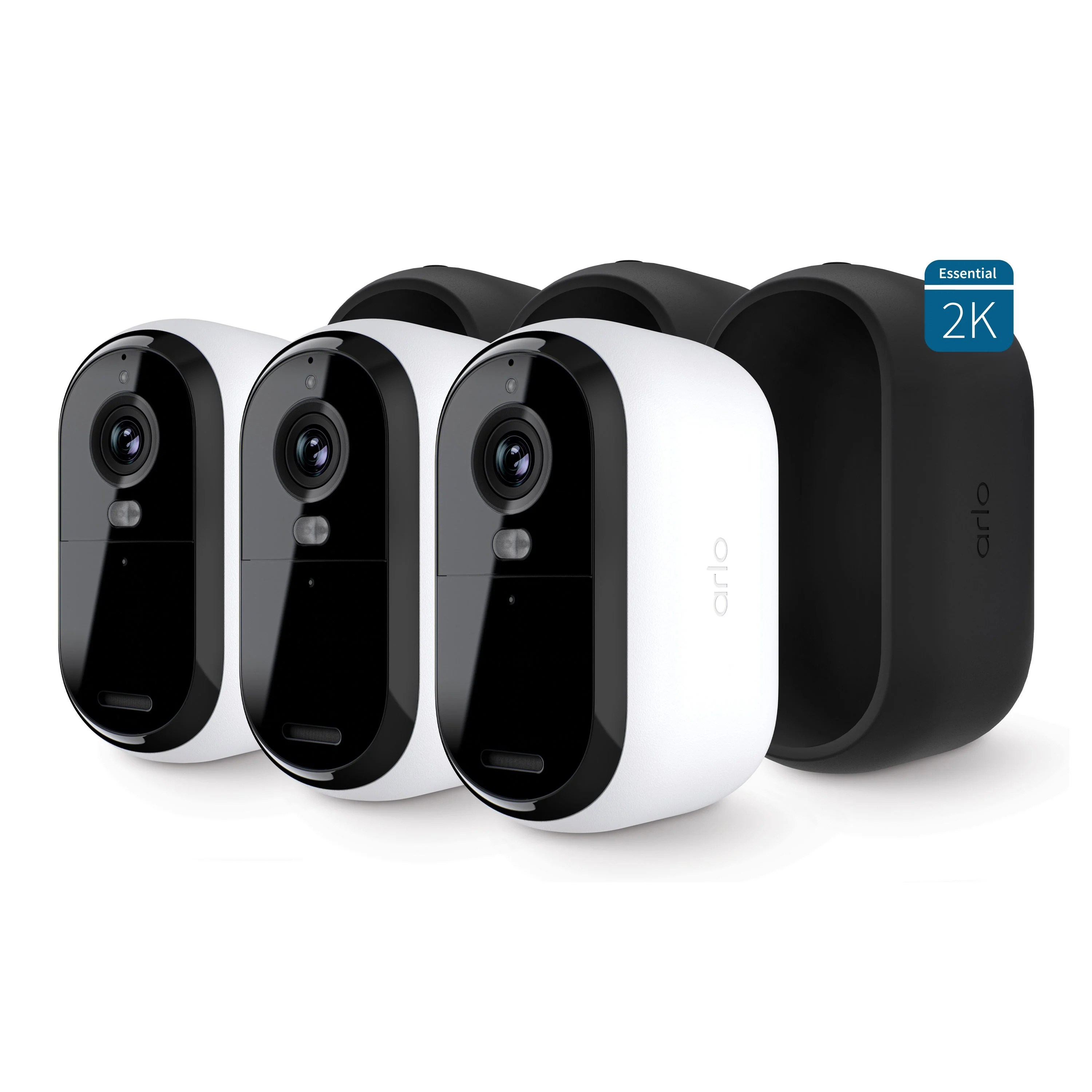 Arlo Essential Outdoor Camera 2K (2nd Generation) - Wireless Security Surveillance Camera - 3 Cam... | Walmart (US)