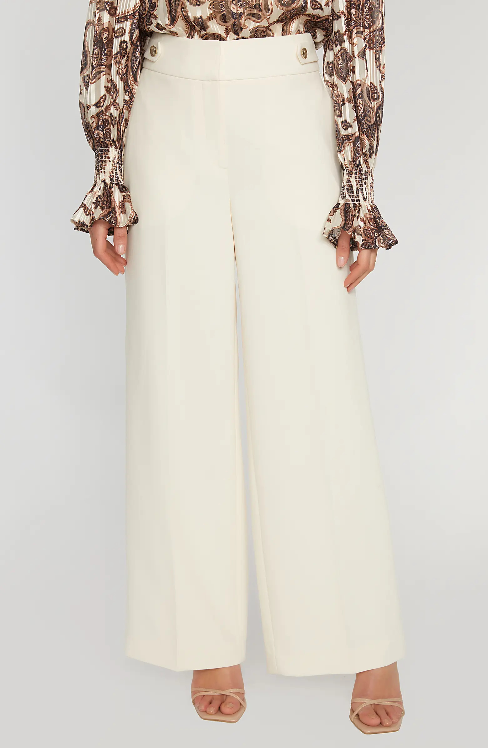 Elie Tahari The Angelica Wide Leg Pants | Nordstrom | Nordstrom