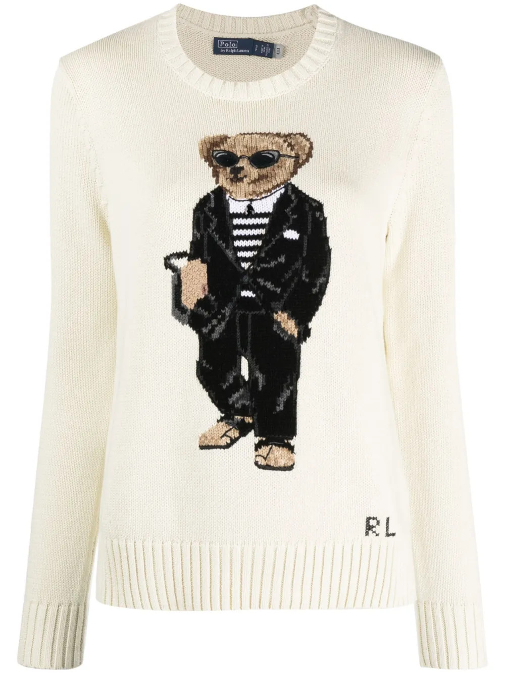 Polo Bear cotton jumper | Farfetch Global