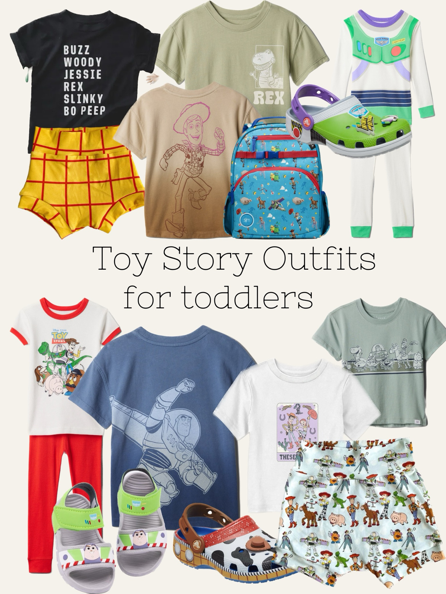 Toy Story outfits, pjs, and shoes for your buzz and woody obsessed toddler! ✨
.
Toy Story outfit, Toy Story birthday, Toy Story land, Hollywood studios kids outfit, Disney world outfit, wdw outfit, Pixar pier, Pixar place hotel, buzz Lightyear room, buzz Lightyear outfit, Toy Story Halloween costume, Disney birthday, Disney kids Disney clothes, Disney outfits, kids crocs, handmade, Etsy finds, Etsy baby, bamboo pajamas

#LTKKids #LTKBaby #LTKFamily