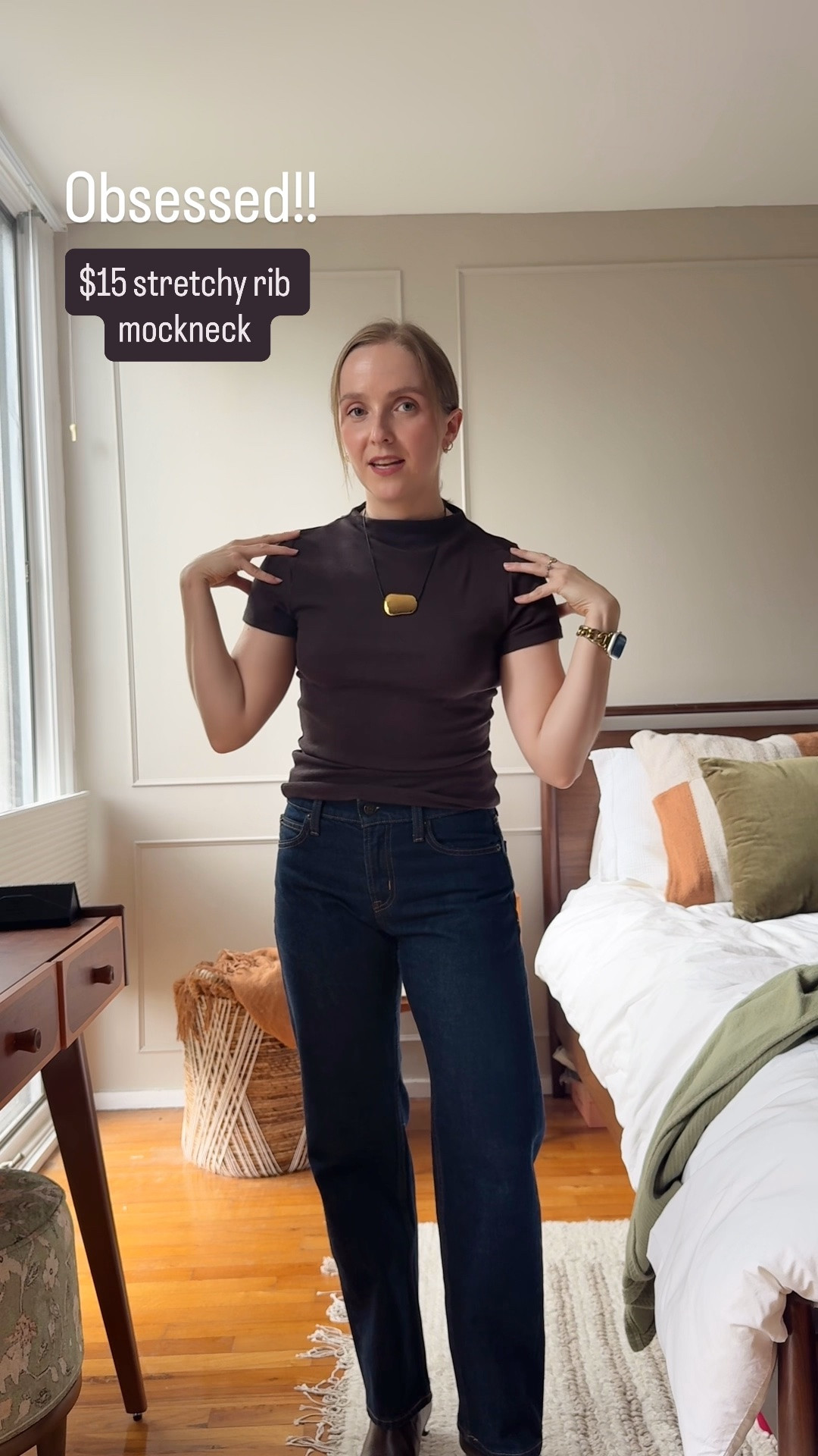 $15 ribbed mockneck tee! Gap friends and family sale is live 40% off sitewide + 10% off w/ GREAT .
Size small top 25 short Midrise jeans

#LTKootd #LTKPetite #LTKSaleAlert