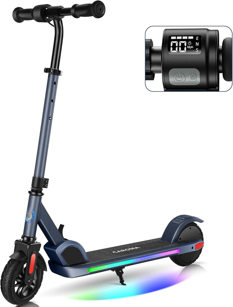Caroma E32/E35 Electric Scooter for Kids Ages 6-12, Kids Electric Scooter with Adjustable Height ... | Amazon (US)