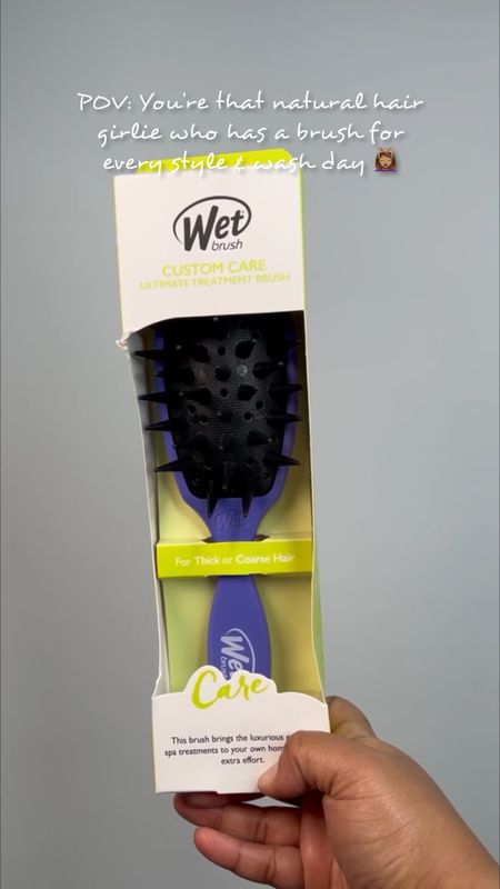 Say hello to happier hair! @thewetbrush has a brush & tool for every curly hairstyle or wash day😍🙌🏾 #wetbrushgiftedme 

Wet Brush offers a range of hair brushes and combs that are designed to reduce discomfort and damage, making hair care a stress-free experience. 

The Curly Bundle that I received, complimentary for review, include the Custom Care Brush, the Go Green Curl Detangler, the Thick Hair Detangler, the Shine Enhancer Brush, the Custom Care Wide Tooth Detangling Comb, and the Custom Care 4-in-1 Edge Styler. 

Each product is tailored to suit every hair type and texture, and features unique bristles and teeth that gently detangle and distribute product, reduce shedding, and protect against split ends and breakage. 

The brushes are also designed for easy clean up and drainage, and are resistant to chemicals and heat. 

I added some of these brushes to my Amazon Influencer Storefront under “￼Natural Hair Care Faves” at the link in my bio✨ 

#wetbrushlove #naturalhairstyling #naturalhairtools #type4hair #naturalhairblogger #washday #washdayroutine #hairbrushes #wetbrush 

#LTKbeauty #LTKFind #LTKU