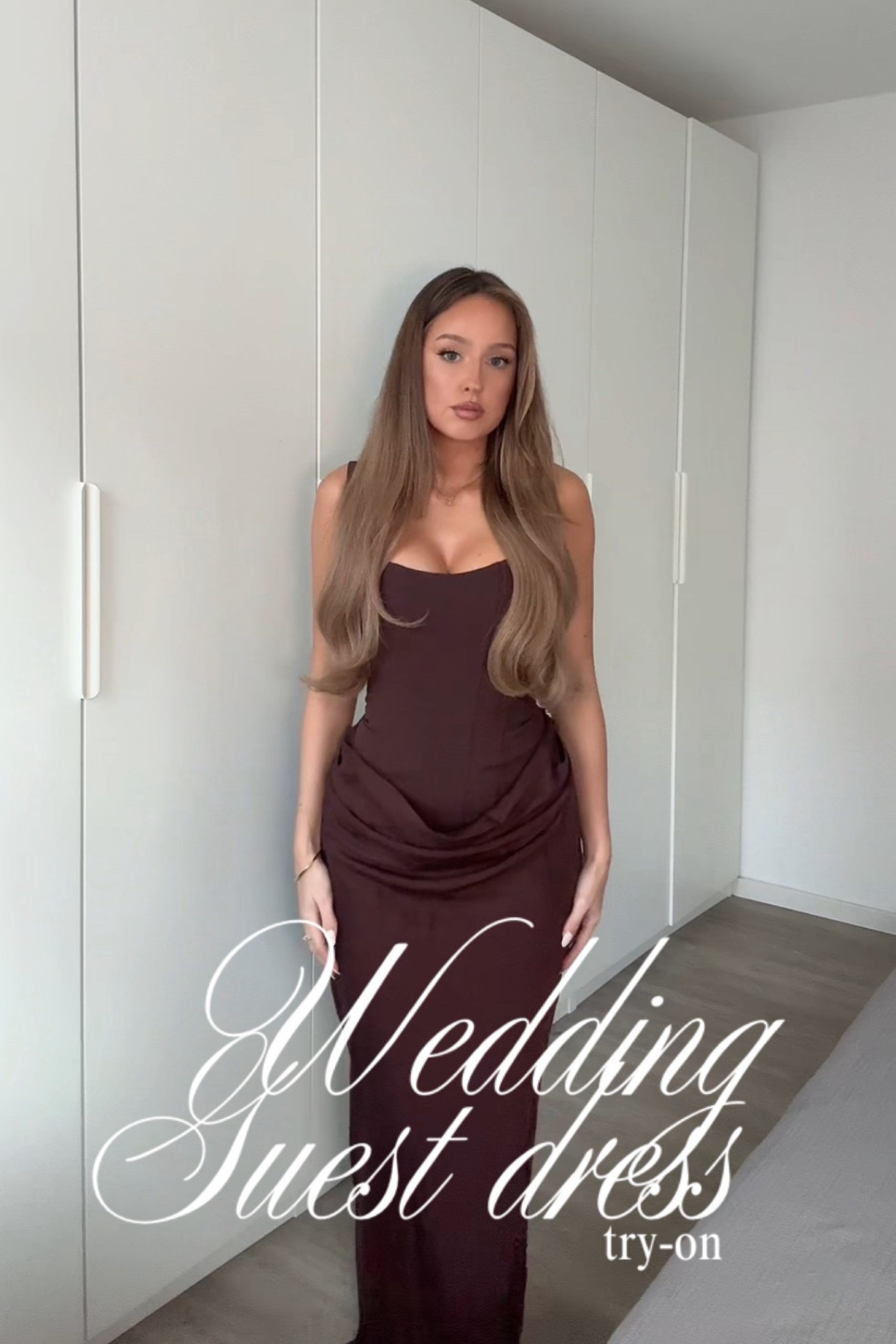 perfect wedding guest dress 🤎

#LTKpartywear #LTKkleider #LTKwedding