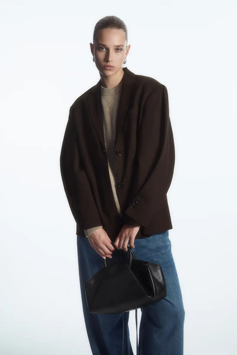 FOLD SCHULTERTASCHE - LEDER | COS (EU)