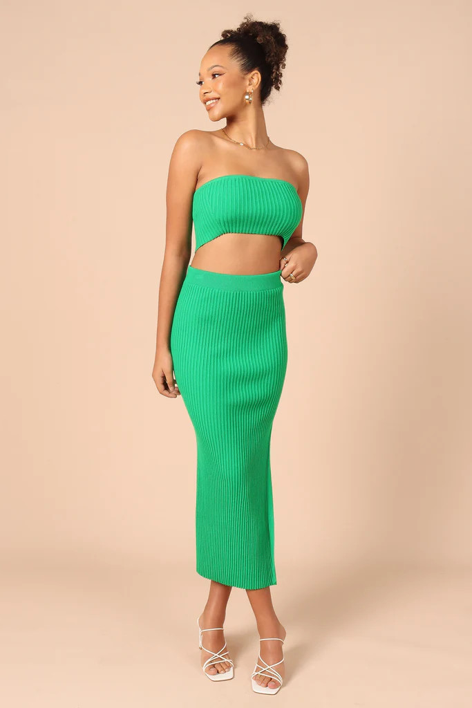 Kiki Knitted Set - Green | Petal & Pup (US)