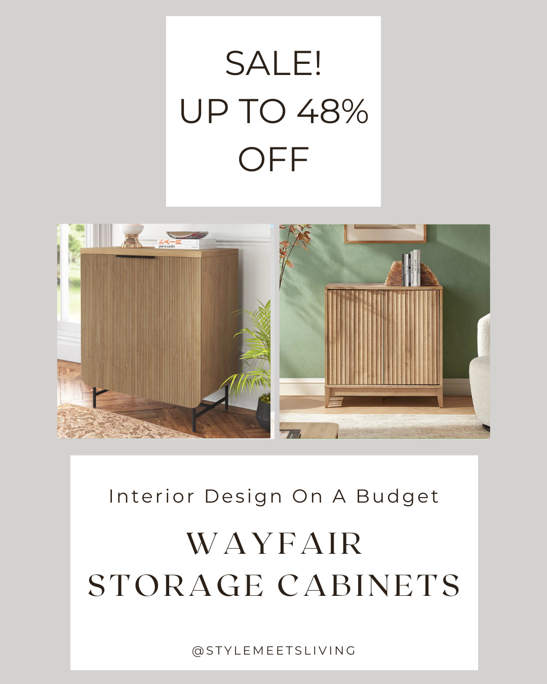 This is one of those sales you don’t want to scroll past. Wayfair sideboard cabinets are up to 48% off right now, and they’re perfect for adding stylish storage to your dining room, living room, or entryway. Think clean lines, beautiful finishes, and functional pieces that instantly pull a space together.

Inventory is moving quickly. If you’ve been waiting to upgrade your storage, this is your chance—don’t miss it.

@Wayfair

Keywords: Wayfair cabinet sale, buffet cabinet sale, sideboard cabinet deals, dining room furniture sale, modern buffet cabinet, storage cabinet furniture, entryway sideboard, affordable home furniture, home decor deals, living room storage cabinet 

 #LTKHome #LTKSaleAlert