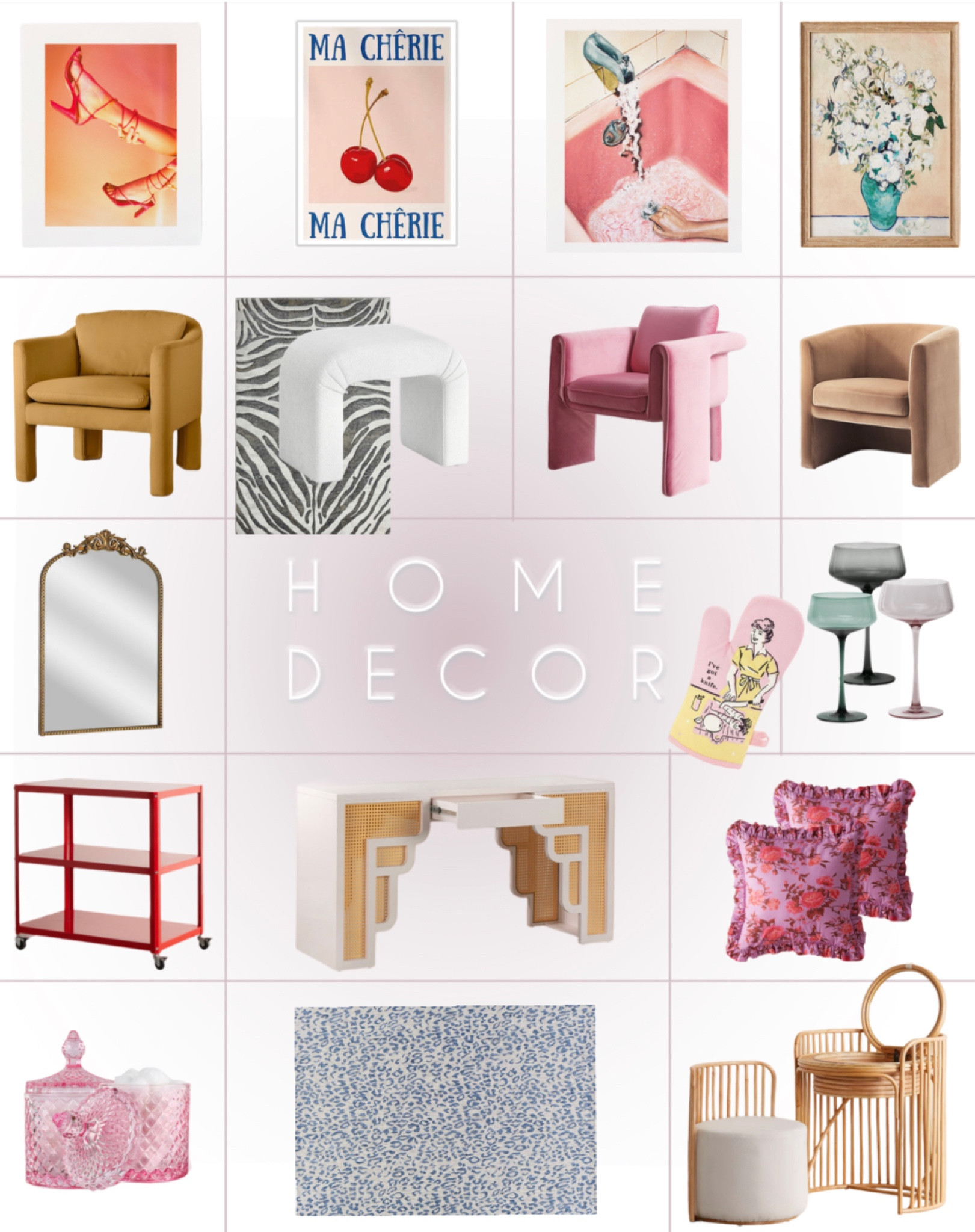 My favorite home decor pieces from urban outfitters, target, amazon & Walmart 🔗💓☎️