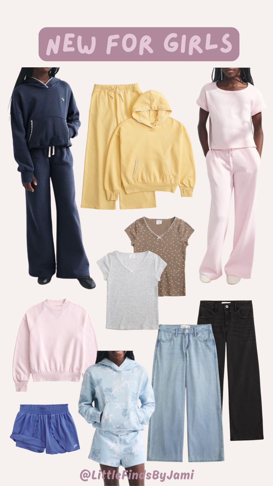 Sweat sets and jeans for teen girls. Tween. Girl mom. Abercrombie new arrivals. Travel outfits. Comfy cozy finds for fall and winter.

#LTKmomlife #LTKTravel #LTKKids