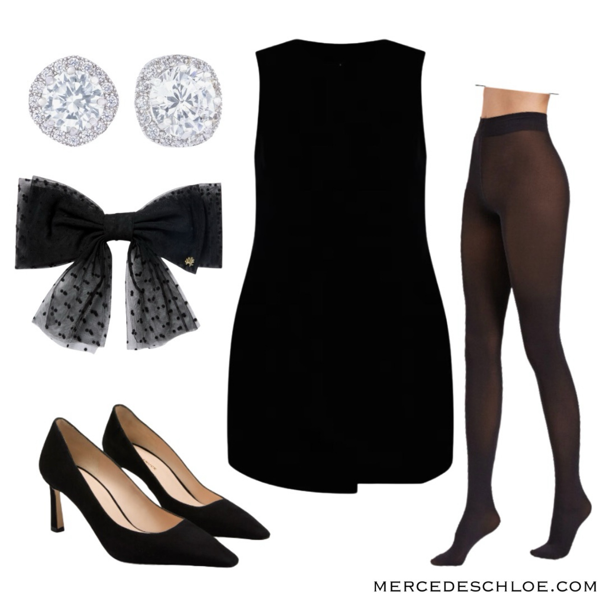 Loving this little black dress paired with a feminine touch. Perfect for upcoming holidays! 

#LTKStyleTip #LTKParties #LTKSaleAlert