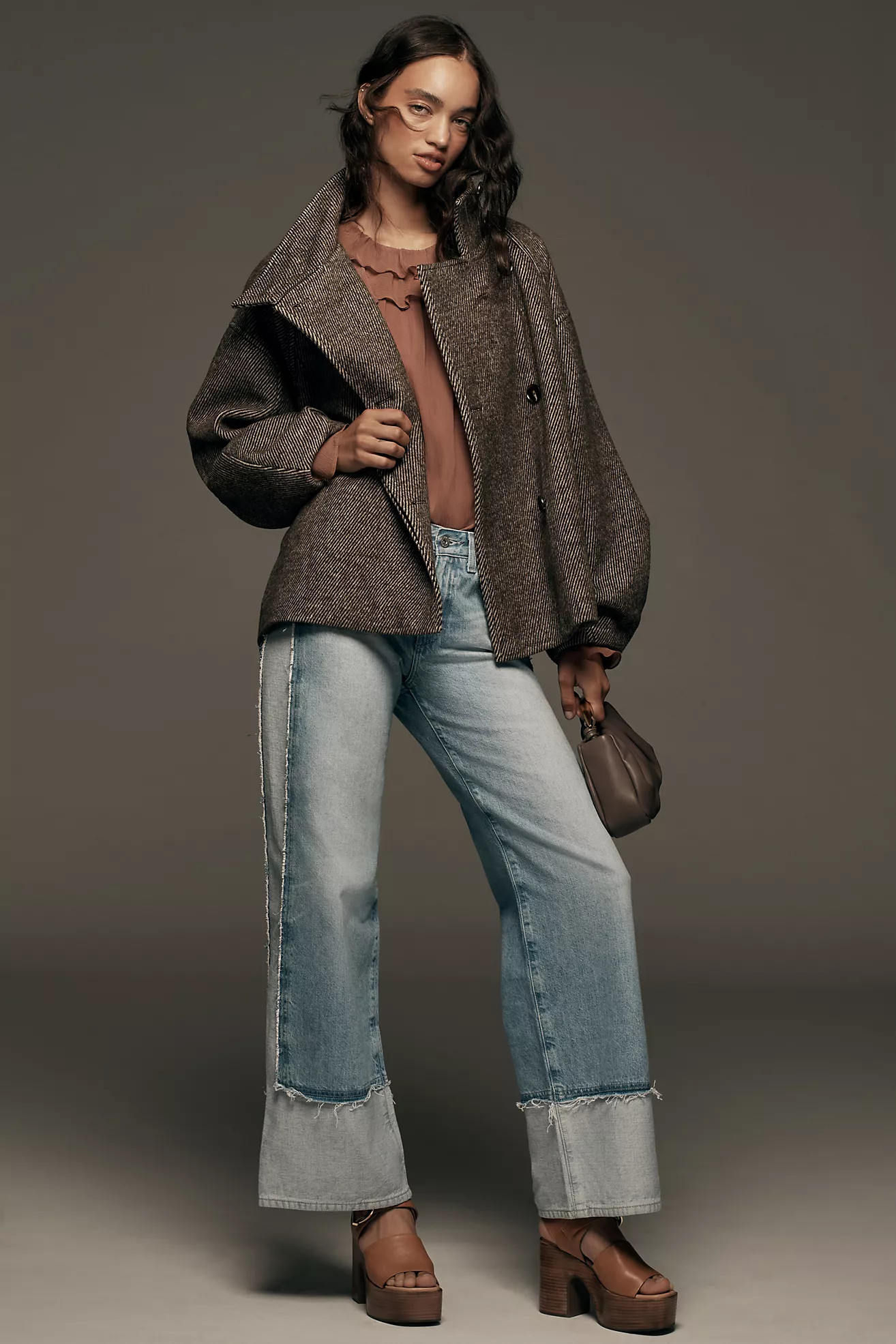 By Anthropologie Herringbone Jacket | Anthropologie (US)