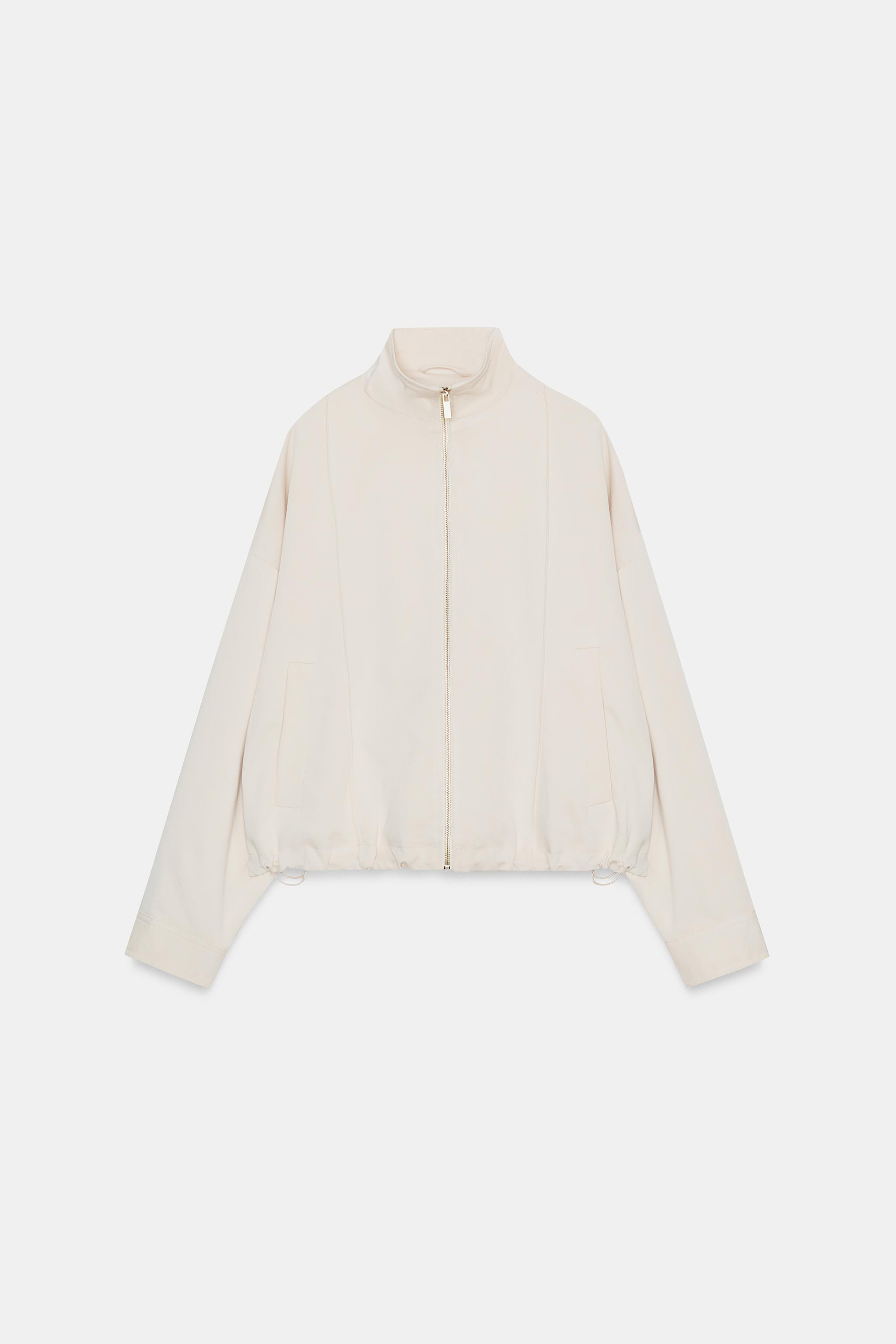HIGH-NECK BOMBER JACKET | Zara UK