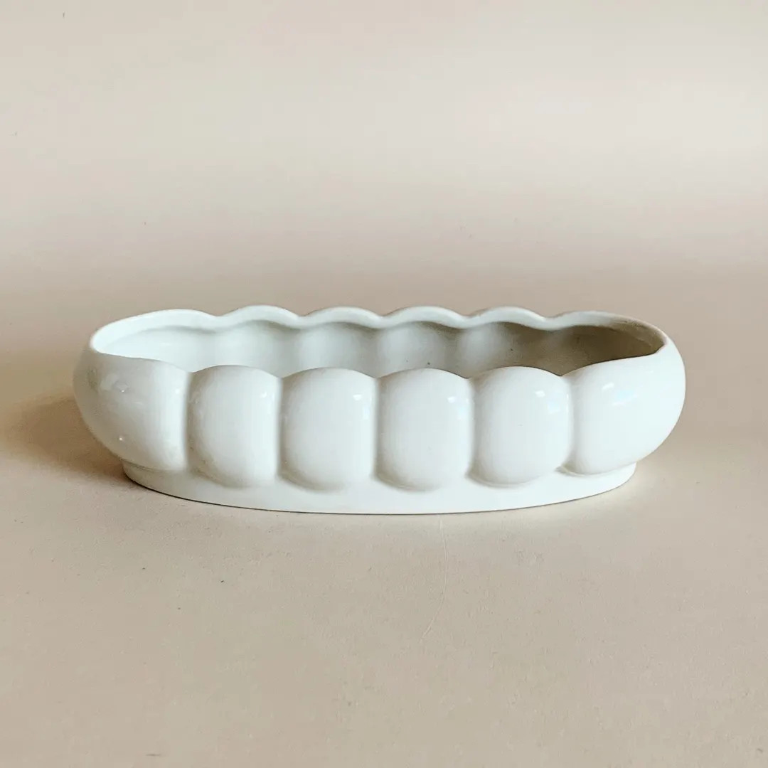 CREAM SCALLOP BOWL - Etsy | Etsy (US)