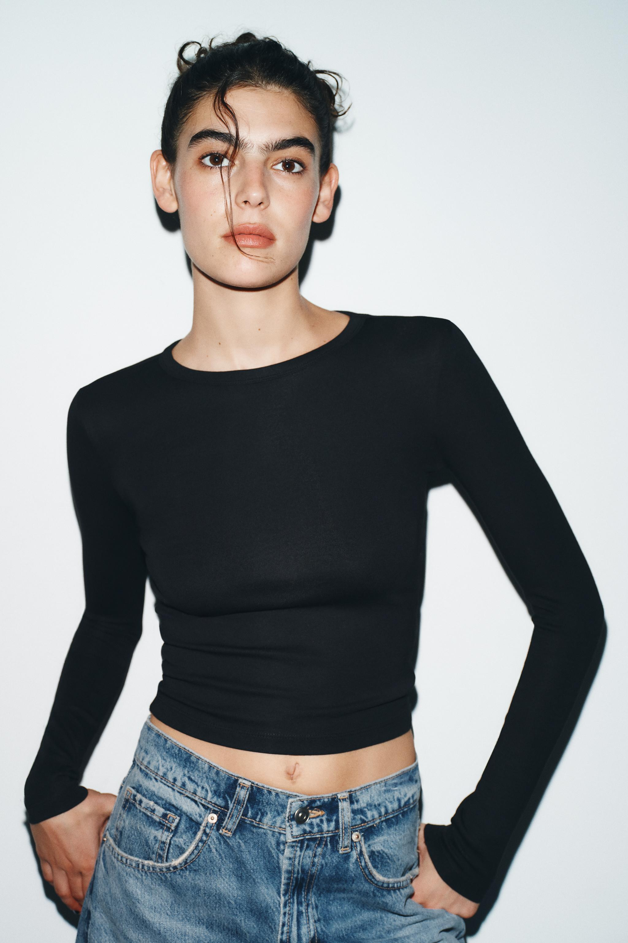 LONG SLEEVE T-SHIRT | Zara US