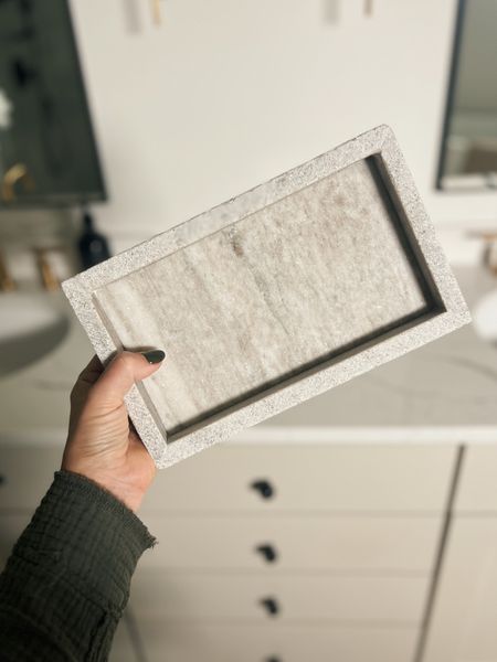 My $16 marble tray! Normally $20 but on sale right now with Target Circle.

#LTKhome #LTKsalealert #LTKfindsunder50