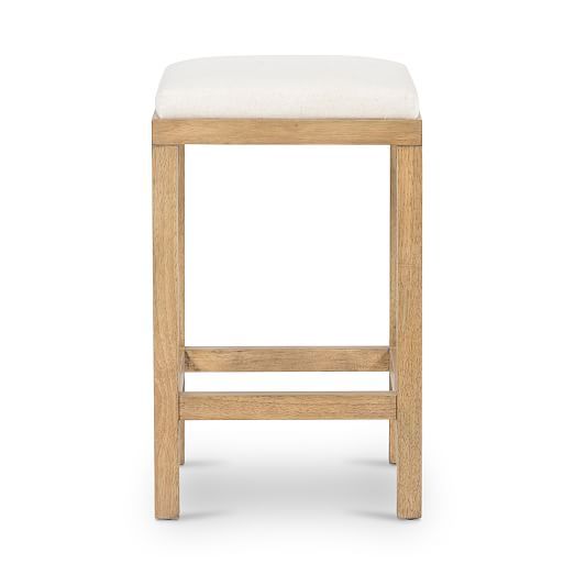 Simple Solid Wood Bar & Counter Stools | West Elm (US)