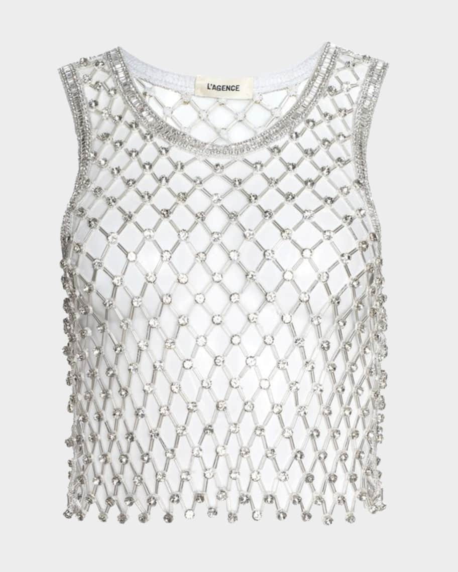 Freia Crystal Tank Top | Neiman Marcus