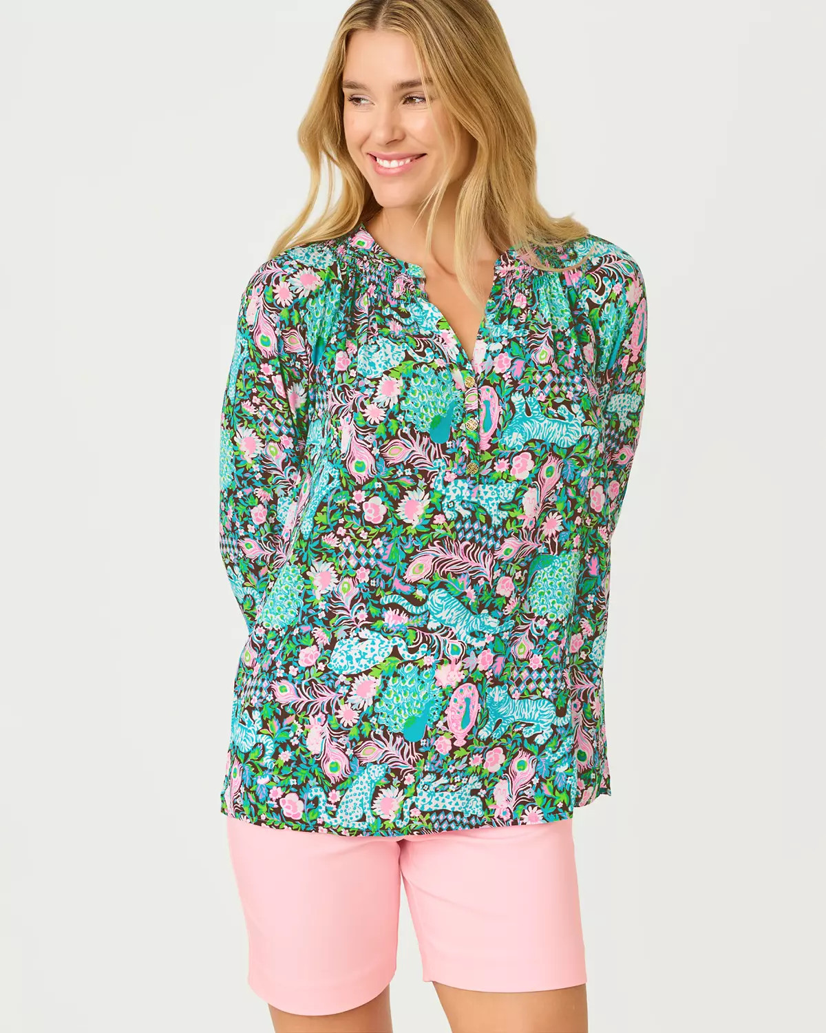 Elsa Silk Top | Lilly Pulitzer