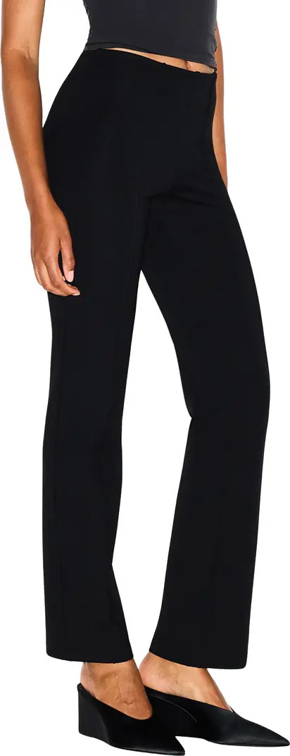 The Essential Collection High Waist Pintuck Straight Leg Pants | Nordstrom