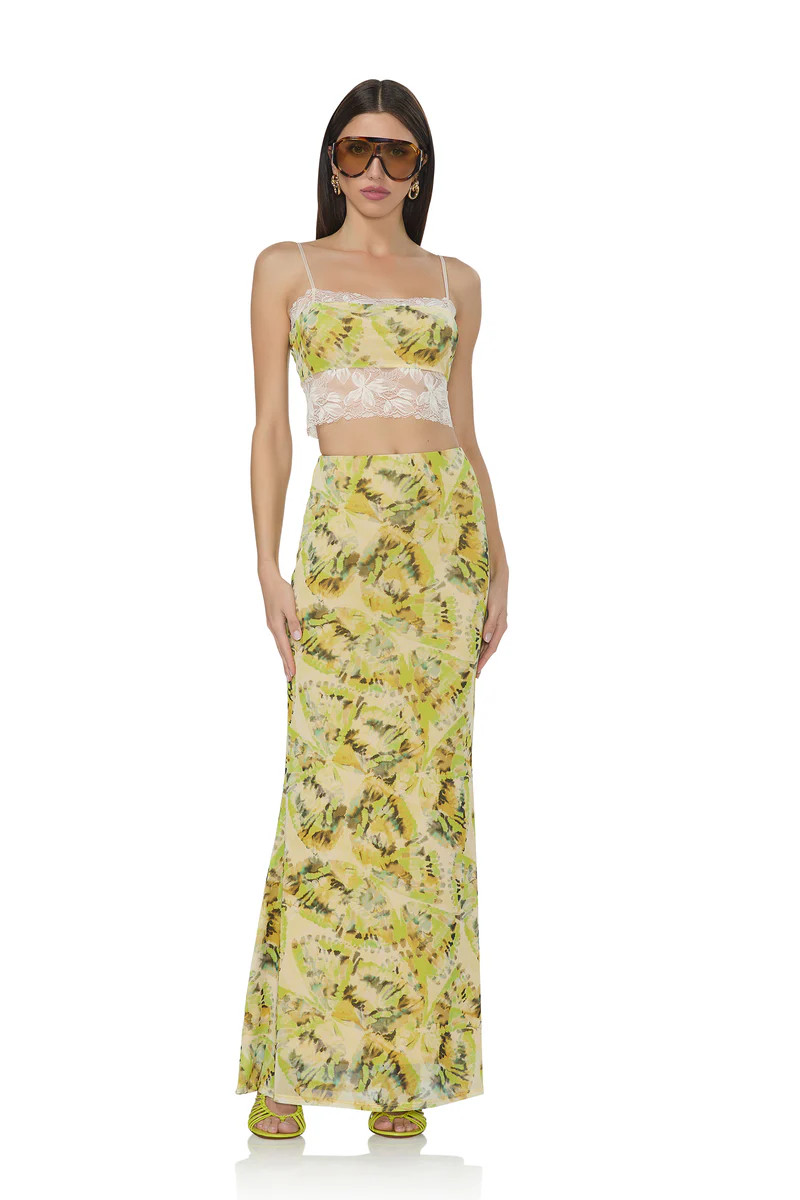 Isaura Top - Lime Wing | ShopAFRM