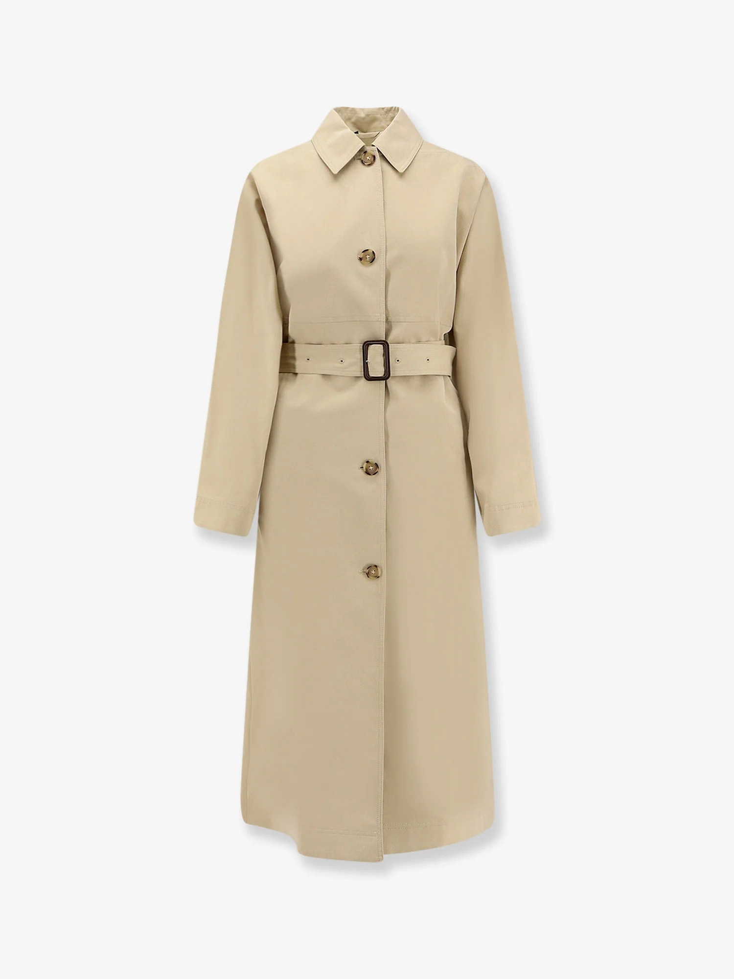 Tumbled cotton and silk trench coat - TOTEME - gender_Woman | Nugnes 1920