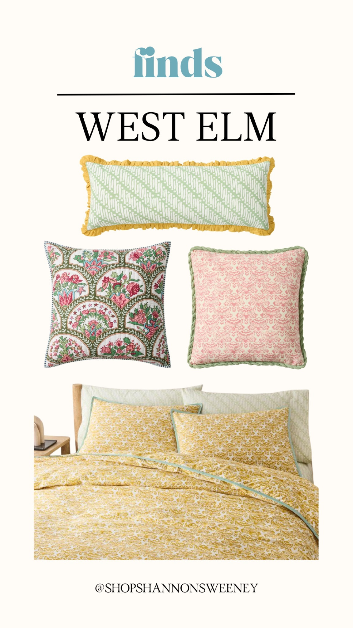 Finds | west elm x rhode bedding decor 

#LTKFind #LTKhome #LTKstyletip