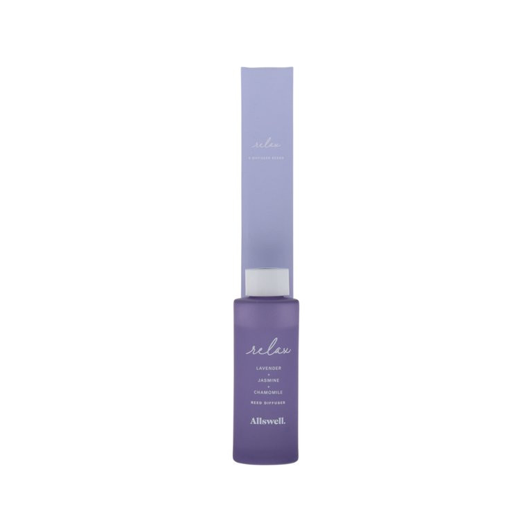 Relax (Lavender + Jasmine + Chamomile) | Purple - Allswell Reed Diffuser 90 ml | Walmart (US)