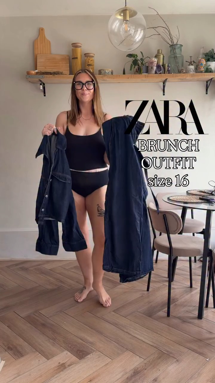 Zara brunch outfit 🫐

I love this denim coord from @zara it’s so easy to just pop on and it goes with everything! It’s already linked in my highlights 💙

Can you believe the sandals (which are so comfortable btw) and the bag are both @boohoo so you can use code HOLLYCI sitewide xx 

#zara #zaragirls #zarahaul #zaraaddict #midsizeoutfits

#LTKuk #LTKmidsize #LTKsummer